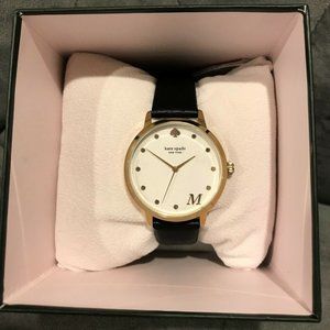 Kate Spade Monogram Watch "M"